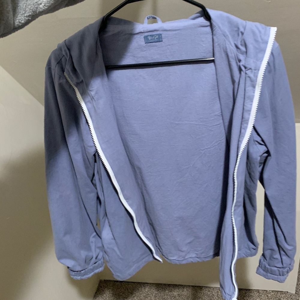 Brandy Melville Blue Casual Jacket - Picture 2 of 5
